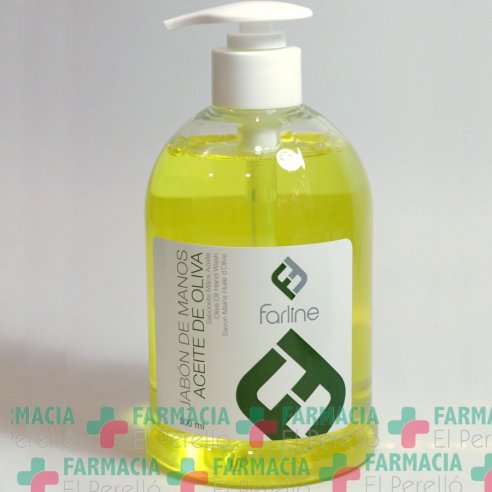 FARLINE JABON DE MANOS ACEITE DE OLIVA  500 ML