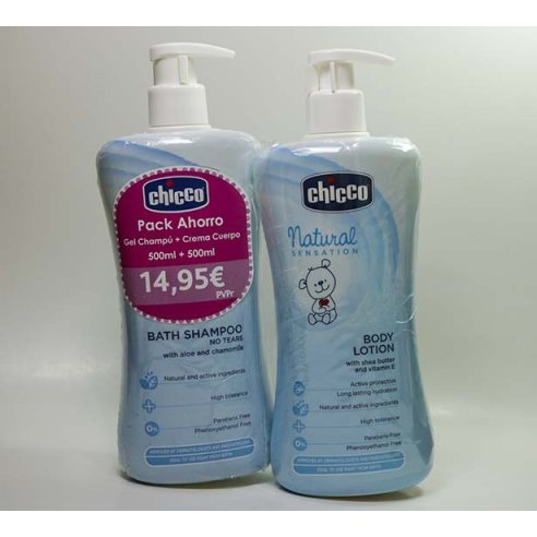 CHICCO PACK AHORRO CHAMPU  LOCION
