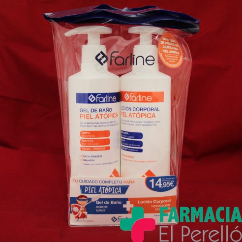 FARLINE PACK GEL  LOCIÓN PIEL ATÓPICA