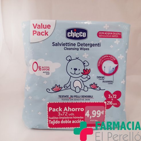 CHICCO TOALLITAS TRIPACK