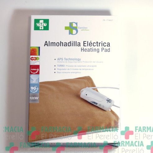 ALMOHADILLA ELECTRICA SANITEC 32 X 34 CM