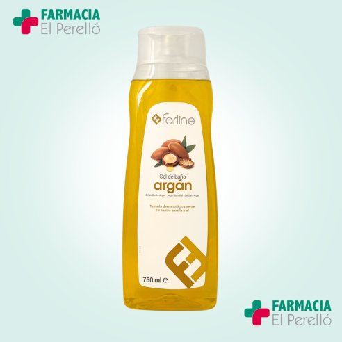 FARLINE GEL DE BAÑO ARGÁN 750 ML