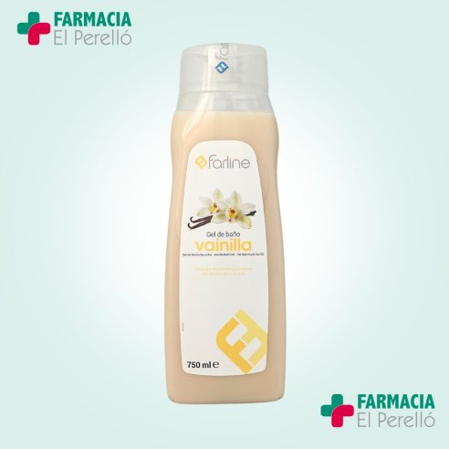 FARLINE GEL DE BAÑO VAINILLA  750 ML
