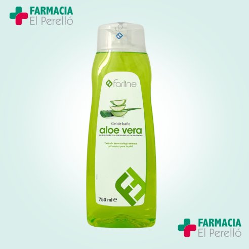 FARLINE GEL DE BAÑO ALOE VERA 750 ML
