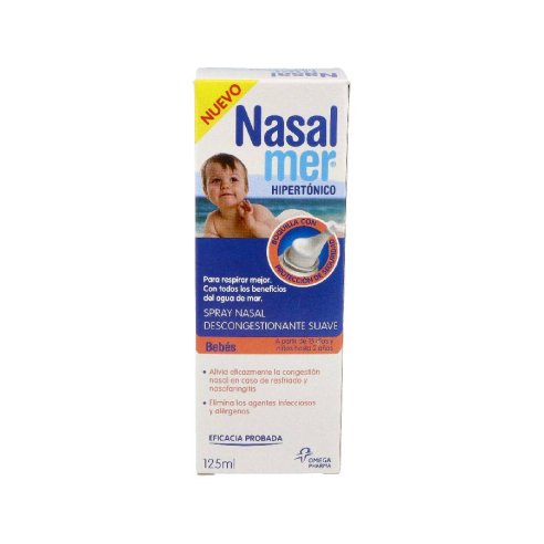 NASALMER HIPERTONICO SPRAY NASAL SUAVE  125 ML