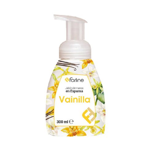 FARLINE JABON DE MANOS EN ESPUMA  VAINILLA 300 ML