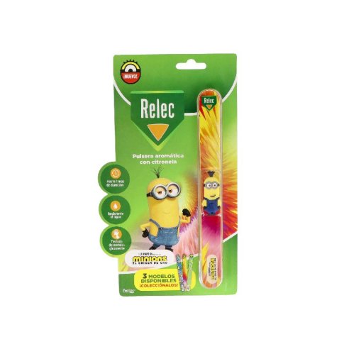 RELEC PULSERA AROMATICA  1 UNIDAD MINION...