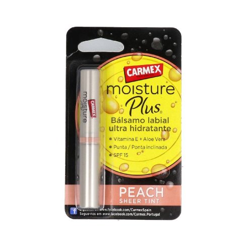 CARMEX MOISTURE PLUS  PEACH 2 G