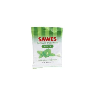 SAWES CARAMELOS BOLSA SIN AZUCAR  BOLSA MENTA 50 G