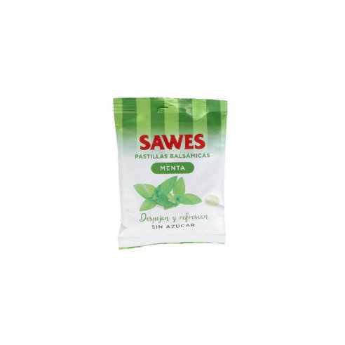 SAWES CARAMELOS BOLSA SIN AZUCAR  BOLSA MENTA 50 G