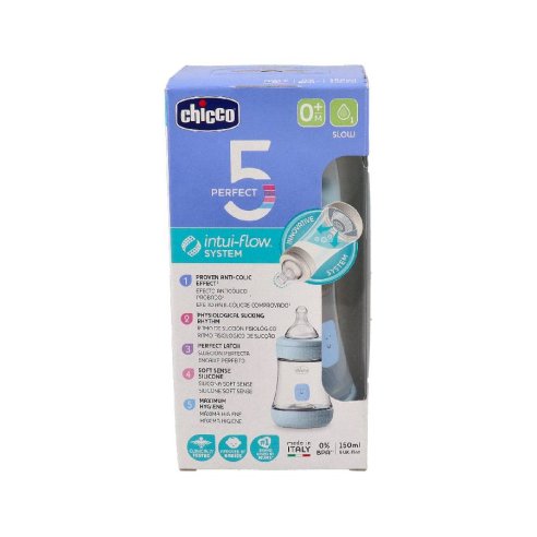 BIBERON PLASTICO T SILICONA CHICCO PERFECT5...