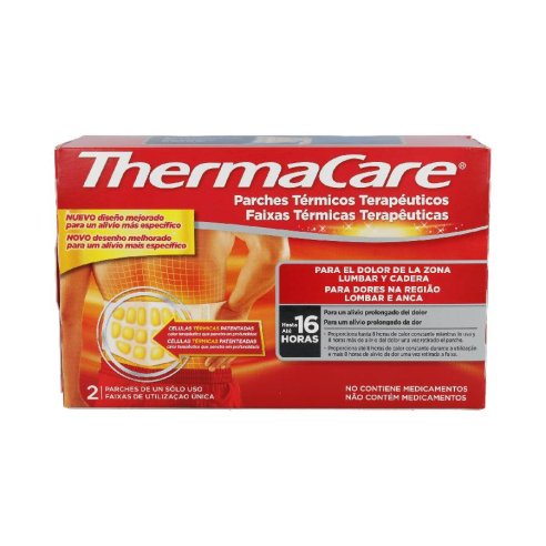 THERMACARE PARCHE TERMICO ZONA LUMBAR CADERA  2...