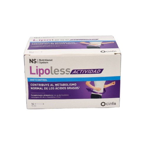 NS LIPOLESS ACTIVIDAD  14 STICKS 10 G