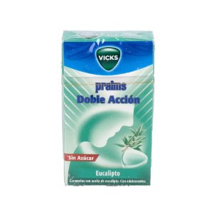 CARAMELOS PRAIMS DOBLE ACCION SIN AZUCAR  40 G
