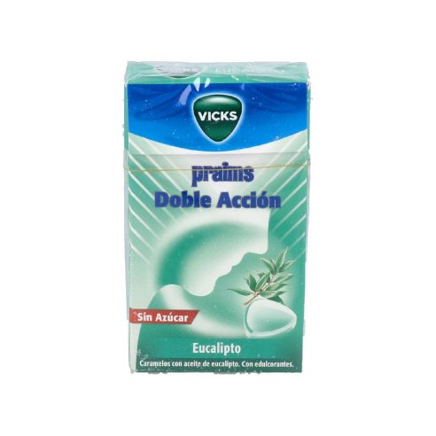 CARAMELOS PRAIMS DOBLE ACCION SIN AZUCAR  40 G