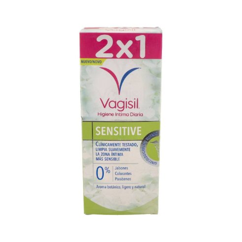 VAGISIL HIGIENE INTIMA DIARIA SENSITIVE  2 U X...