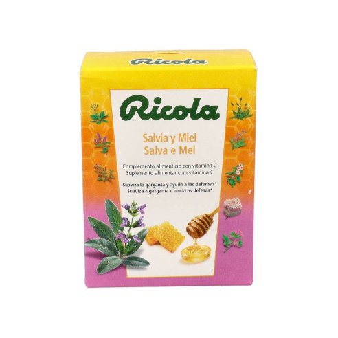 RICOLA PASTILLAS SALVIA MIEL  50 G