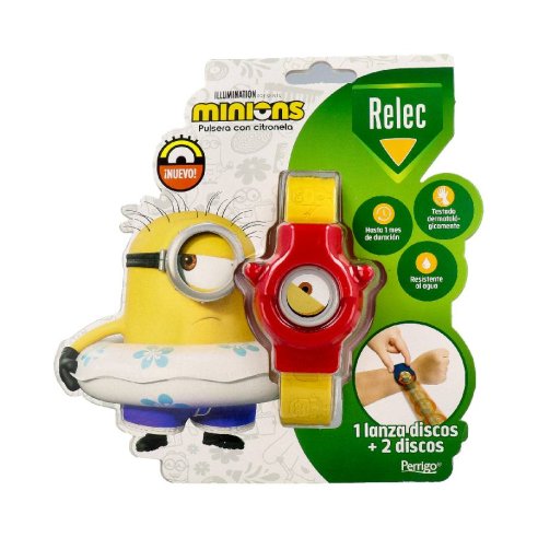 RELEC PULSERA MINNIONS FLOTADORS