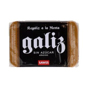 SAWES REGALIZ GALIZ SIN AZUCAR  CAJA 20 G