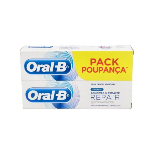 ORAL-B GUM & ENAMEL ORIGINAL PASTA DENTAL DUPLO...
