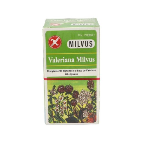 VALERIANA MILVUS  400 MG 60 CAPS