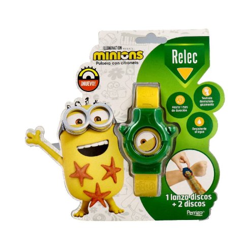 RELEC PULSERA CITRONELA MINIONS