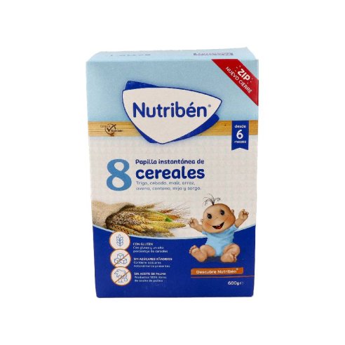 NUTRIBEN 8 CEREALES  600 G