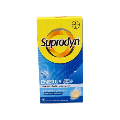 SUPRADYN ENERGY 50  30 COMPRIMIDOS EFERVESCENTES