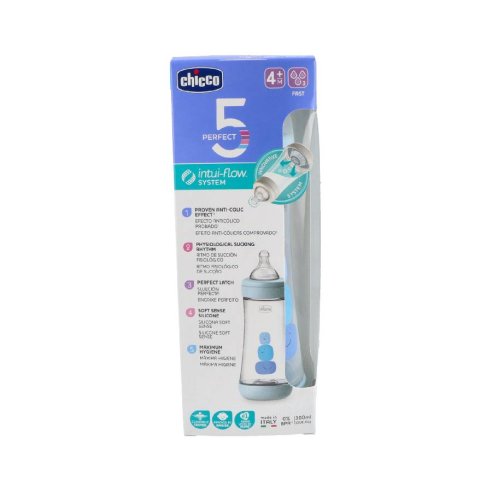 BIBERON PLASTICO T SILICONA CHICCO PERFECT5...