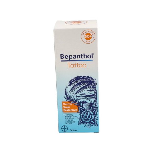 BEPANTHOL TATTOO CREMA SOLAR PROTECTORA SPF 50...