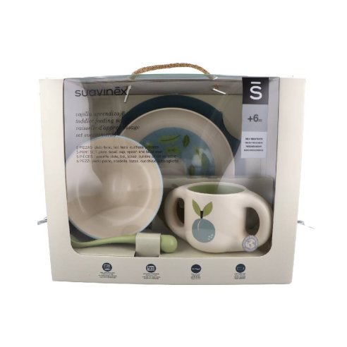 VAJILLA INFANTIL SUAVINEX NIÑO 6M