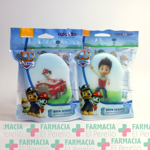 ESPONJA BAÑO INFANTIL APOSAN PATRULLA CANINA