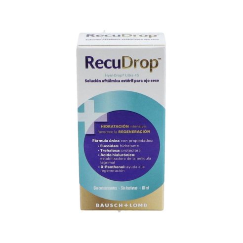 RECUDROP SOLUCION OFTALMICA PARA OJO SECO  1...