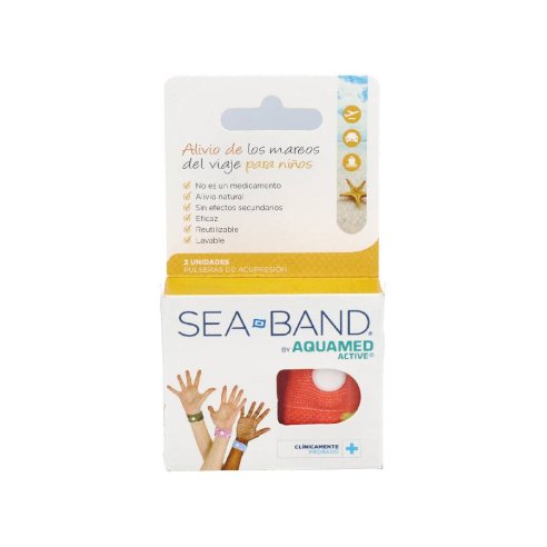 SEA BAND BY AQUAMED ACTIVE PULSERA ANTIMAREO...