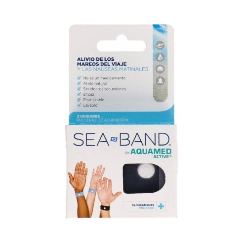 SEA BAND BY AQUAMED ACTIVE PULSERA ANTIMAREO...