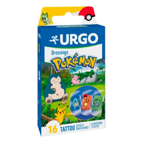 URGO TATOO  16 APOSITOS POKEMON
