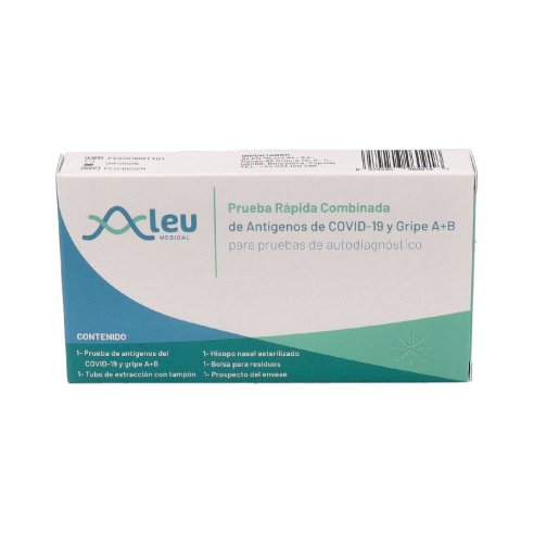 TEST NASAL COMBINADO AUTODIAGNOSTICO ANTIGENOS...