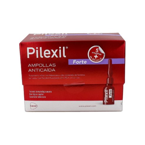 PILEXIL FORTE ANTICAIDA AMPOLLAS  5 ML 15 AMPOLLAS