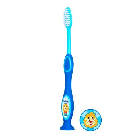 CEPILLO DIENTES DE LECHE CHICCO 3-6 AÑOS AZUL