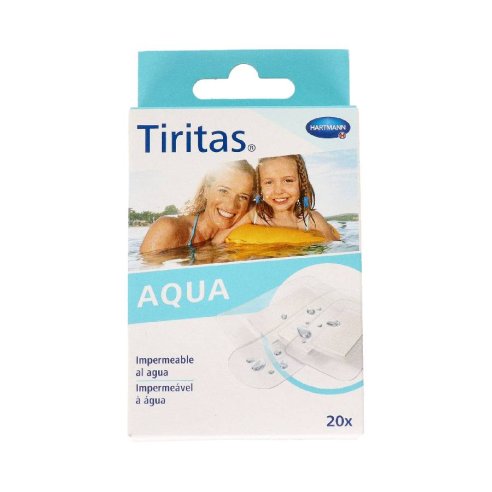 TIRITAS AQUA APOSITO ADHESIVO 3 TAMAÑOS 20 U