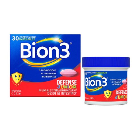 BION 3 DEFENSE JUNIOR  30 COMPRIMIDOS...