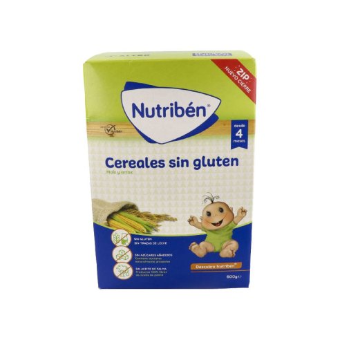 NUTRIBEN CEREALES SIN GLUTEN PAPILLA  600 G
