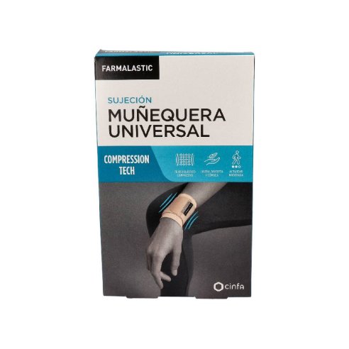 MUÑEQUERA FARMALASTIC INNOVA VELCRO BEIGE T -...
