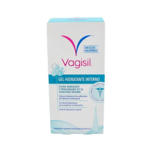 VAGISIL INTIMA GEL HIDRATANTE INTERNO  5 ML 6...