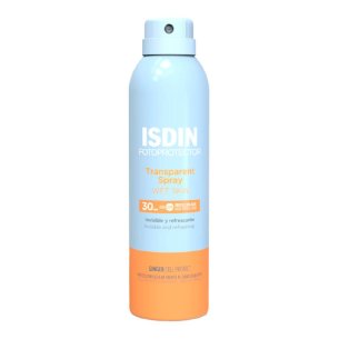 FOTOPROTECTOR ISDIN SPF-30 SPRAY TRANSPARENT WET SKIN...