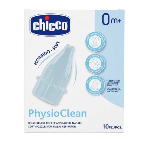 CHICCO PHYSIO CLEAN ASPIRADOR NASAL  RECAMBIOS...