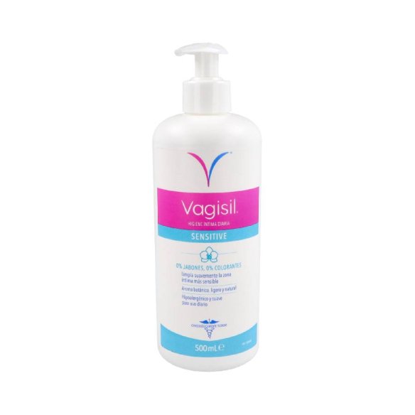 VAGISIL HIGIENE INTIMA DIARIA SENSITIVE  1 ENVASE 500 ML