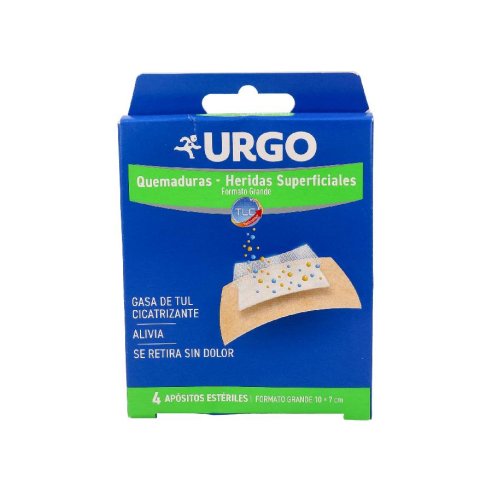 URGO QUEMADURA Y HERIDA SUPERFICIAL  7, 3 X 4,...