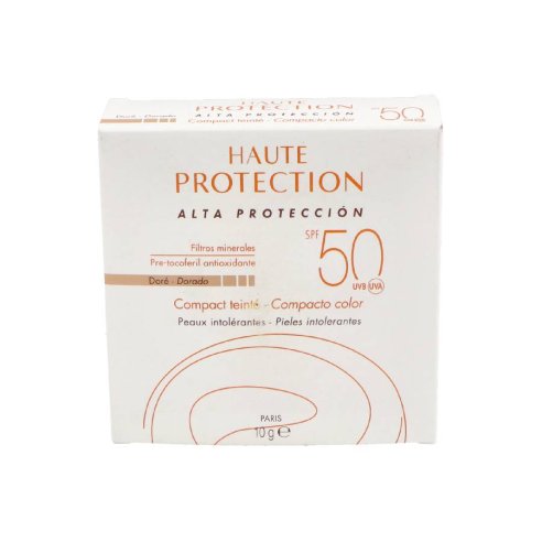 AVENE SPF 50 COMPACTO OIL FREE  DORADO 10 G