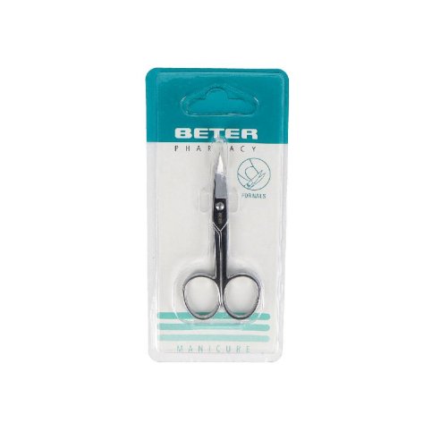 TIJERA MANICURA BETER UÑAS CURVA  9.2 CM